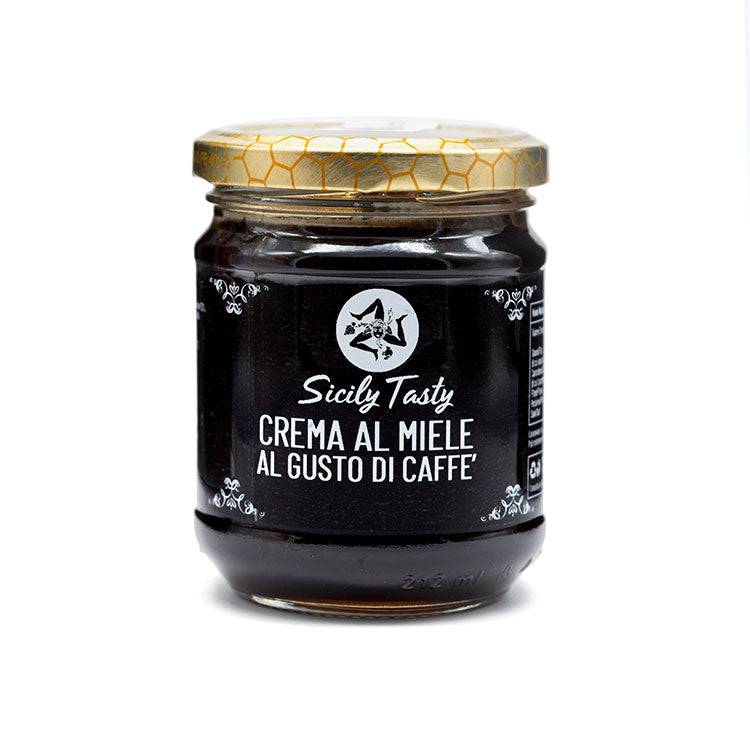 Miele al gusto di caffè di Sicilia - 250 gr