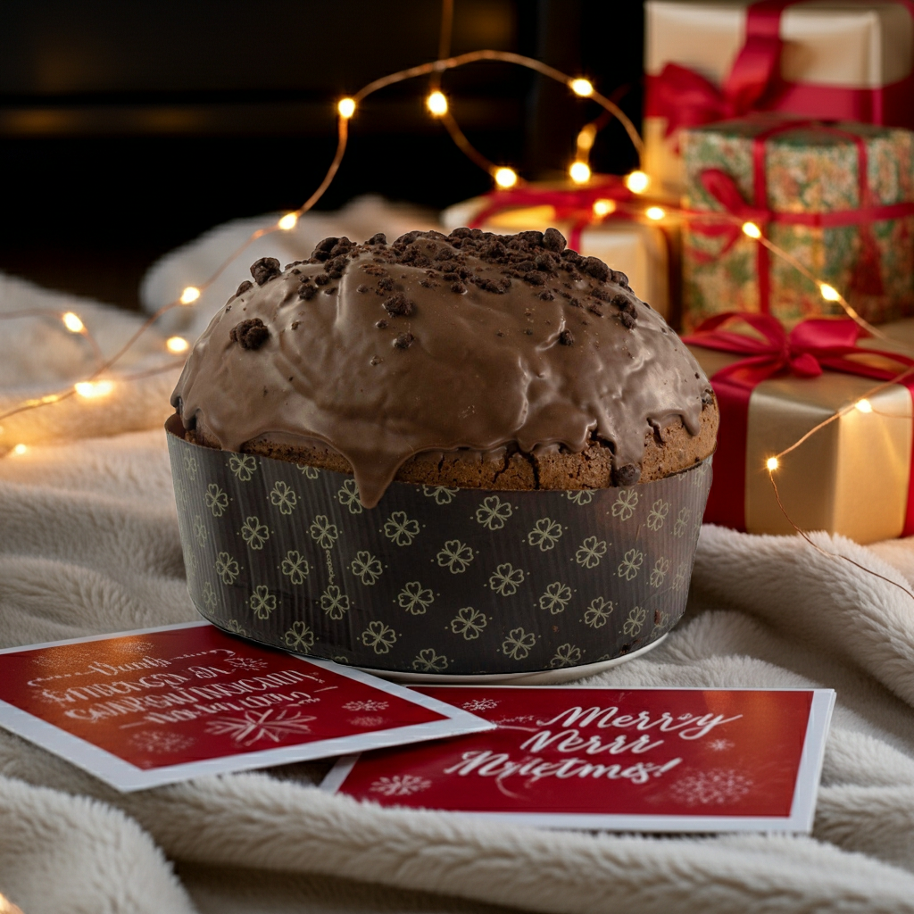 Panettone siciliano al Caffè e cioccolato fondente