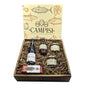 Cesta Regalo Gold 8 con 5 prodotti siciliani - Hamper 810