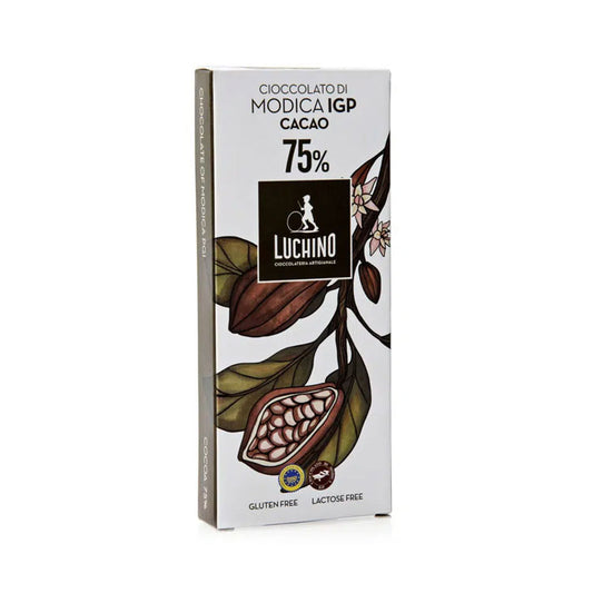 Cioccolato di Modica IGP Cacao 75% - 100 gr