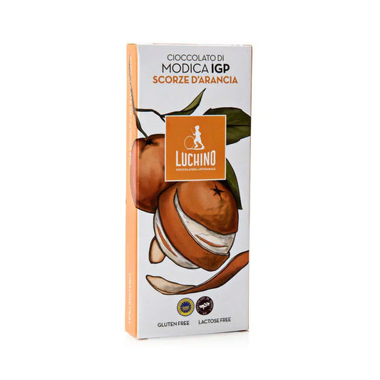 Cioccolato di Modica IGP Scorza d’Arancia - 100 gr