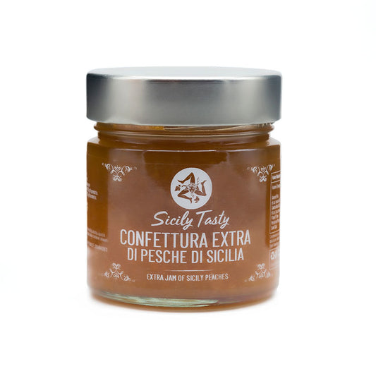 Confettura Extra di Pesche di Sicilia - 250 gr