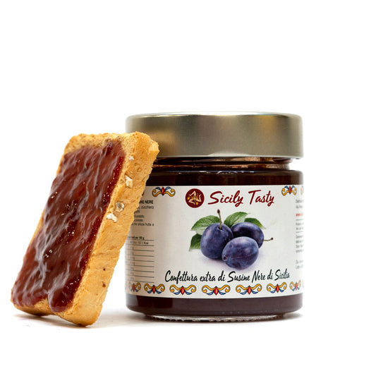 Confettura Extra di Susine Nere di Sicilia - 250 gr