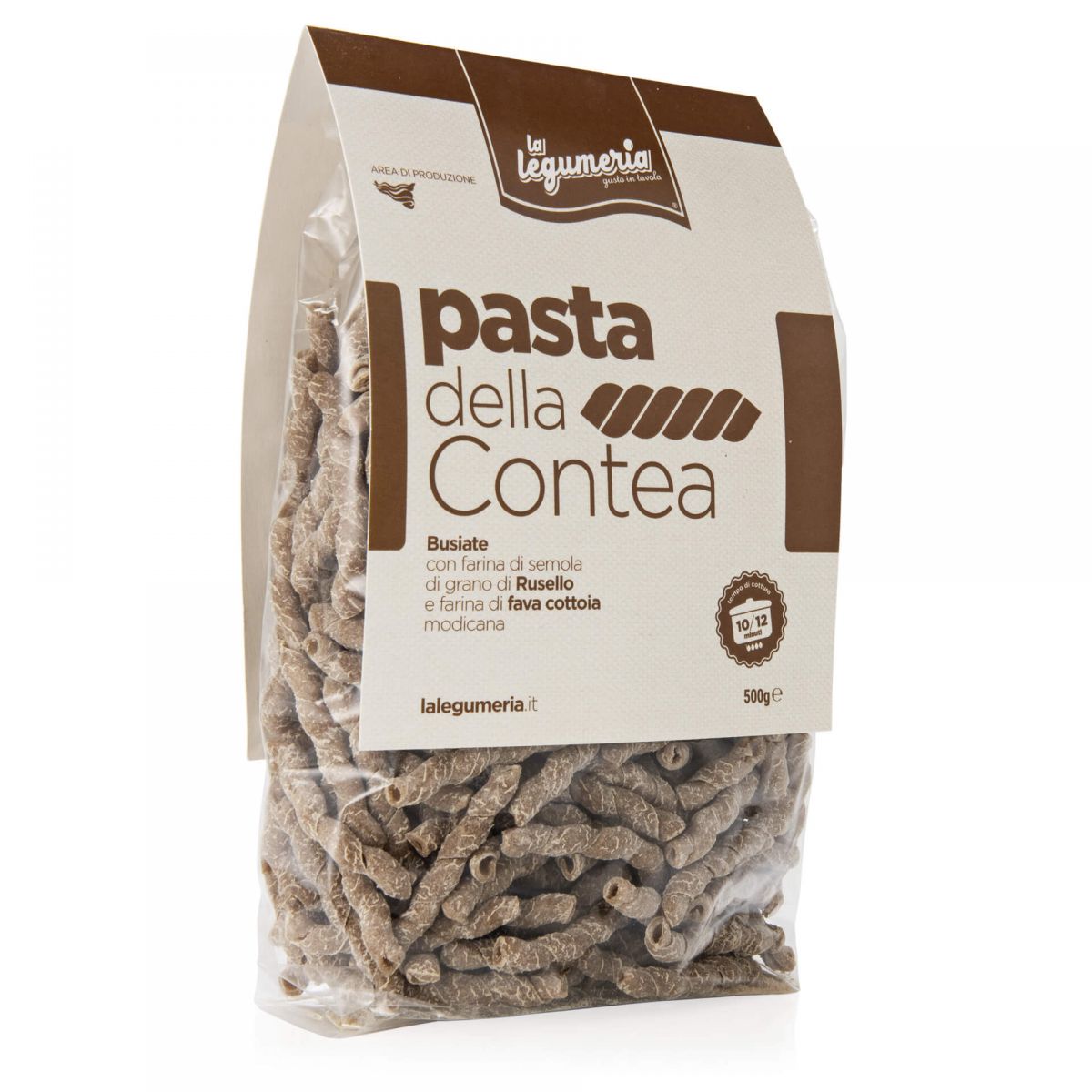 Busiate siciliane con farina di fava cottoia di Modica Conf. 500g