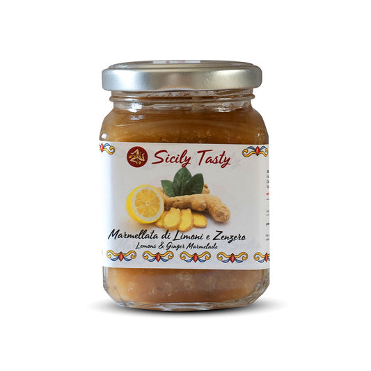 Marmellata di Limone e Zenzero di Sicilia - 250 gr