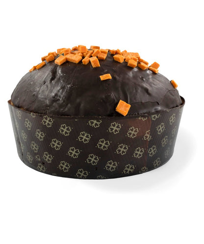 Panettone siciliano al cioccolato e arancia