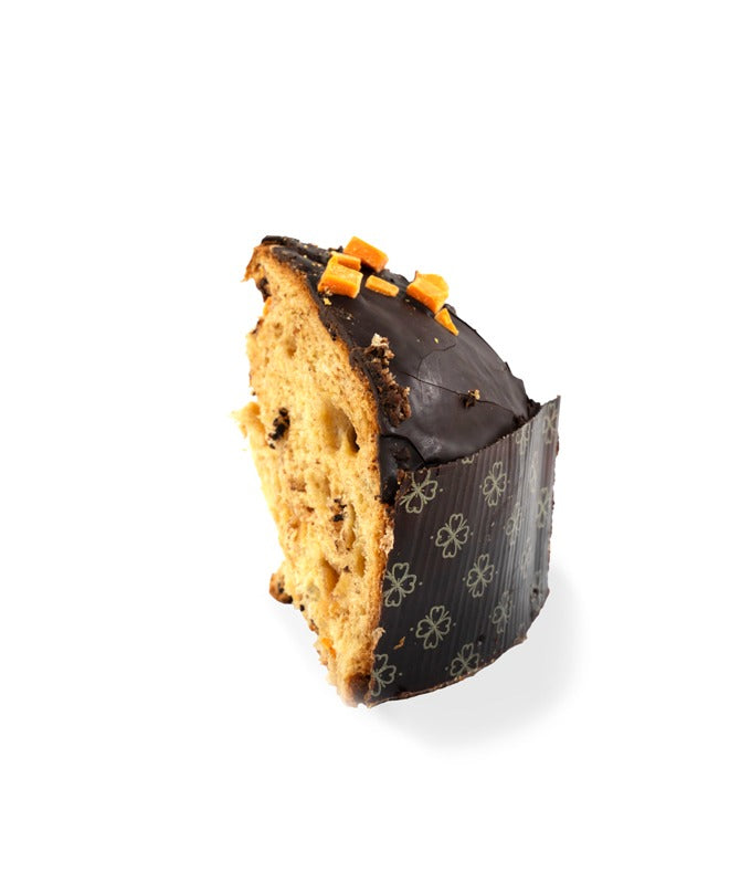 Panettone siciliano al cioccolato e arancia