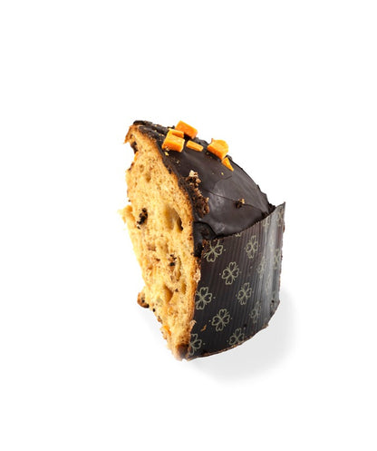 Panettone siciliano al cioccolato e arancia