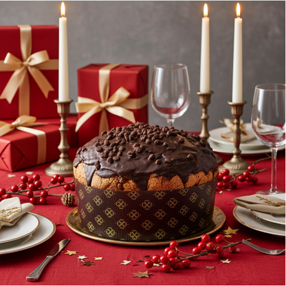 Panettone artigianale siciliano al Cioccolato fondente
