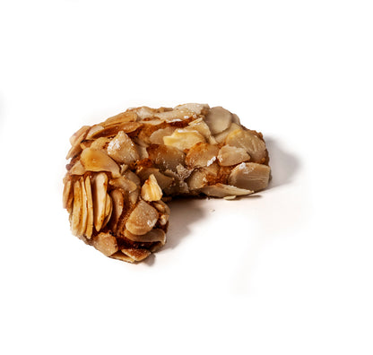 Pasta di mandorle con scaglie mandorlate