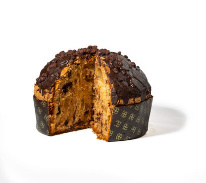 Panettone artigianale siciliano al Cioccolato fondente