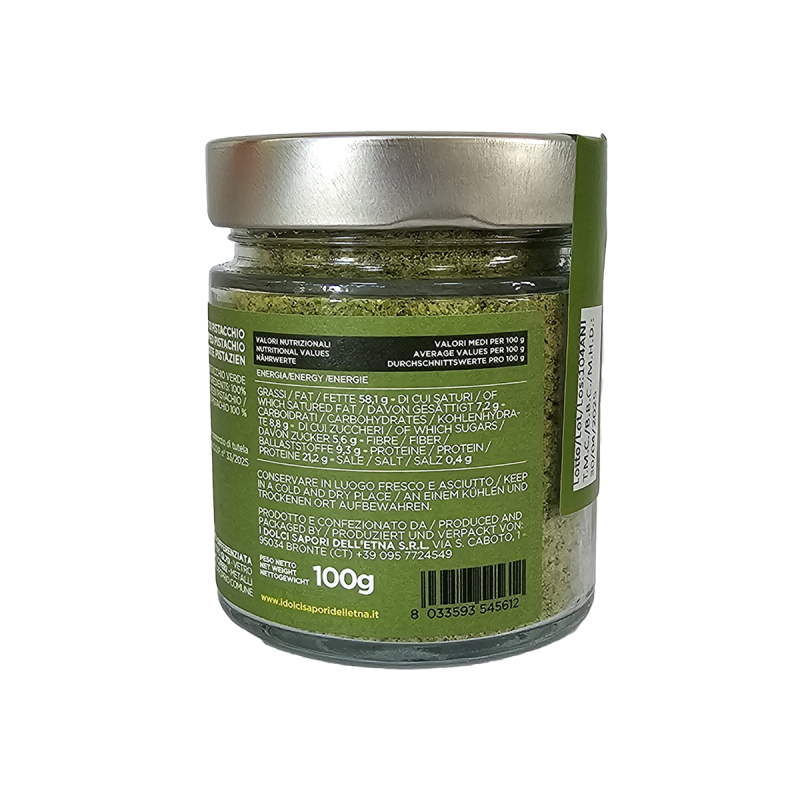 Pistacchio tritato verde di Bronte DOP 100G