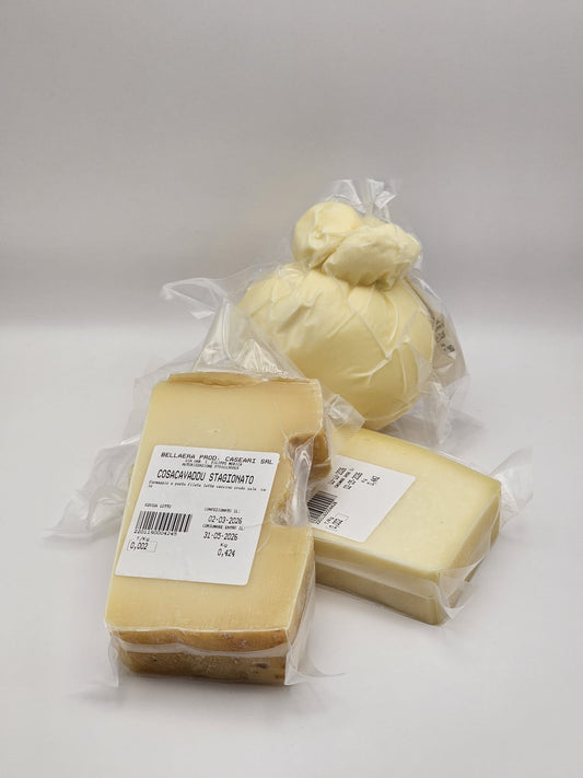 Formaggi - Tris di Provola, Caciocavallo stagionato e semistagionato