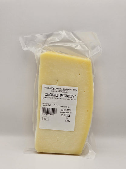 Formaggio Caciocavallo semistagionato ragusano