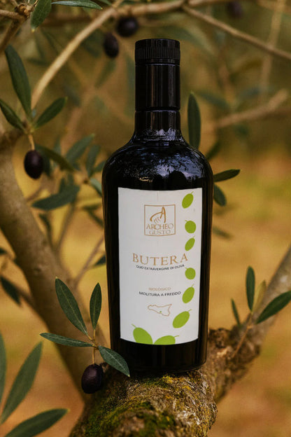 Confezione Regalo 3 Bottiglie di Olio Extravergine Biologico – ARCHEO GUSTO